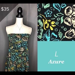LuLaRoe Large Azure Skirt NWT
